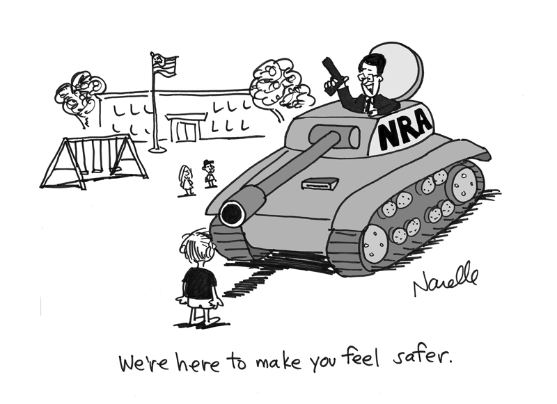 The NRA Offers a &ldquo;Meaningful Contribution&rdquo; to Gun Discussion - Brian Narelle